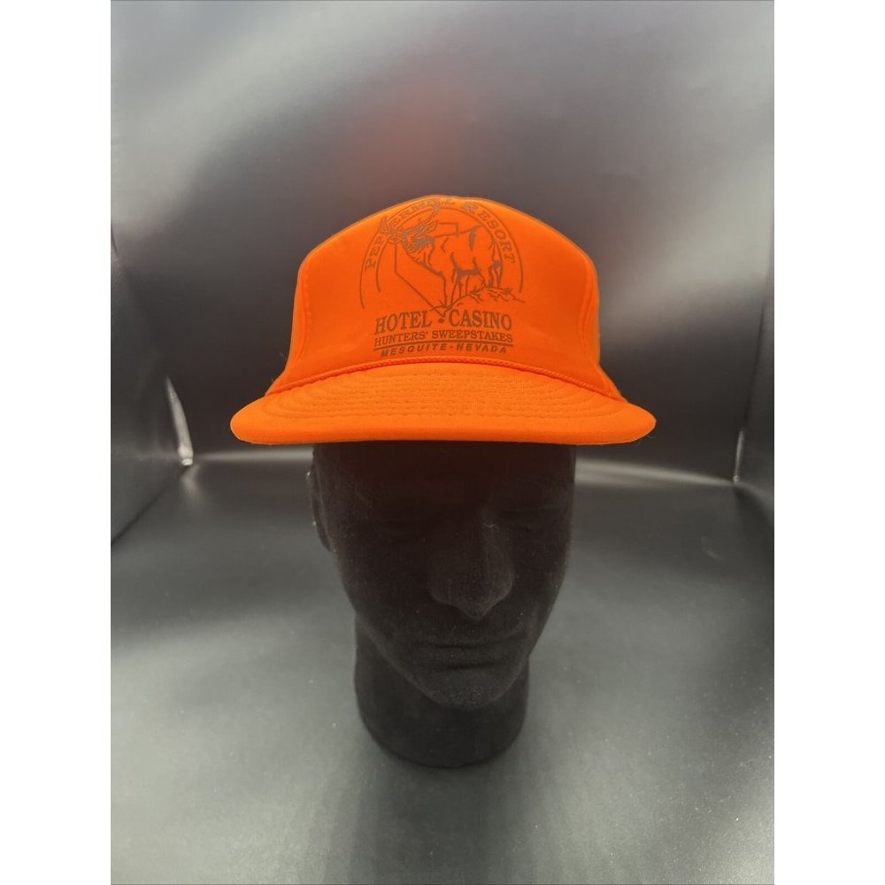 70s 80s Peppermill Resort Hotel Casino Trucker Hat  snapback  Caps Vintage